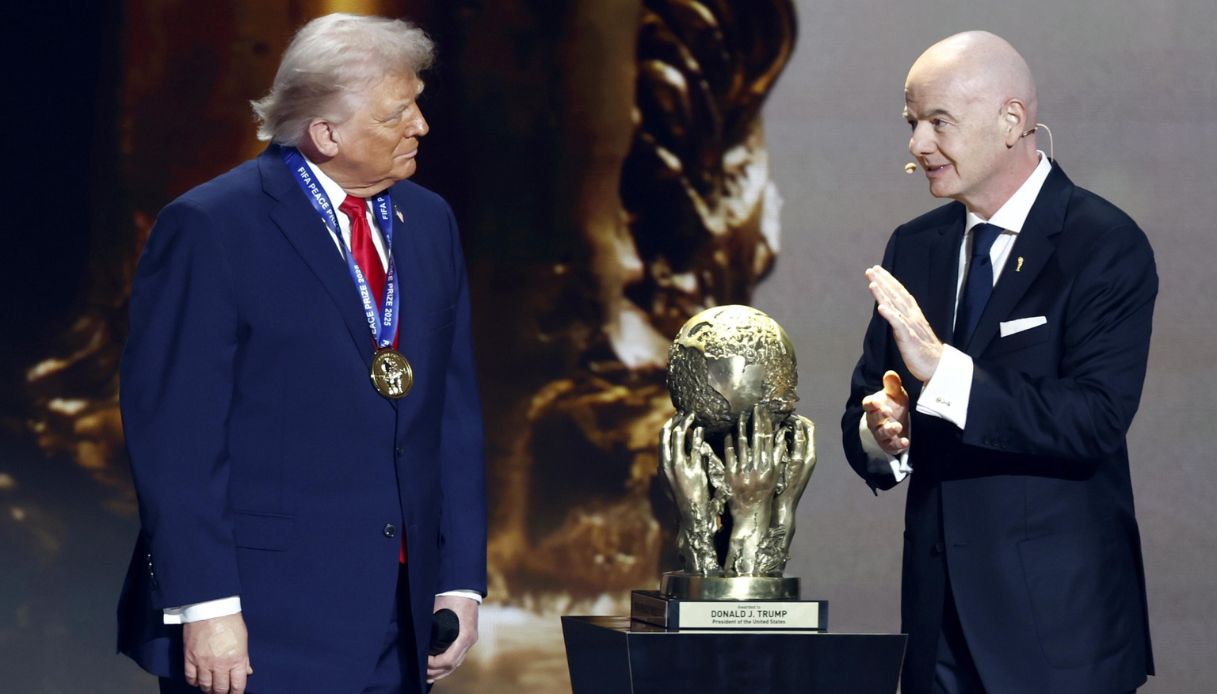 Donald Trump e Gianni Infantino