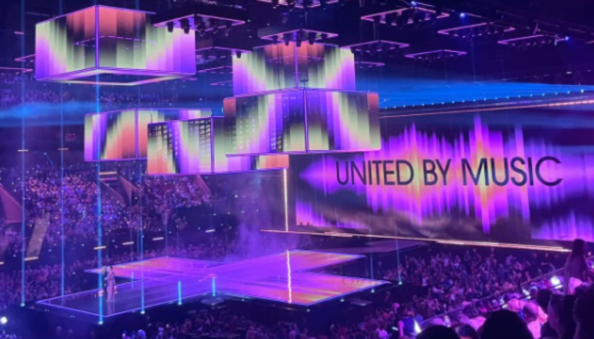 Un momento dell'Eurovision